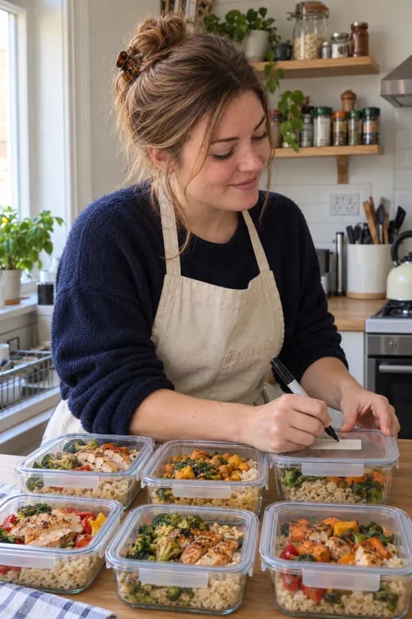 Full week of meal prep under £30
